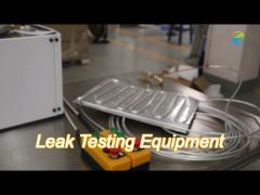 Sniffer Type Helium Leak Testing Equipment For Air Conditioner Heat Exchanger