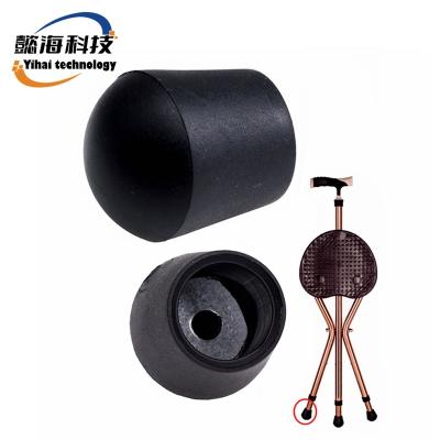 China Medical rehabilitation supplies: walker/support 19mm round rubber tip for commode chair, shower chair for sale