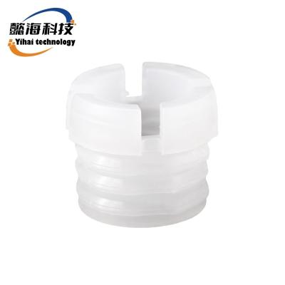 China Rehabilitation Medical Supplies Milky White Flexible Plastic Meso Plug With Wire for sale