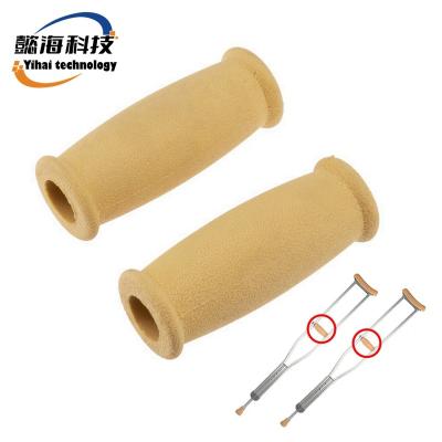 China Rehabilitation Medical Supplies Rehabilitation Handles Tpr Crutches Rubber Armpit Grips for sale