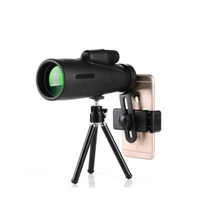 China The Waterproof Binoculars Sports Monocular Outdoor Telescope Mobile Phone HD Telescope 12x50 with Tripod for sale