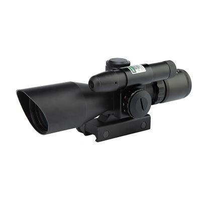 China Latest Design Elastic See Lens Ca p Dual Focus Fast Bright 2.5-10X RG Riflescope 2.5-10X40G Eyepiece for sale