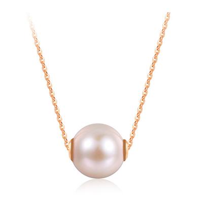 China 14K 18K GoldPearl Necklace Women for sale