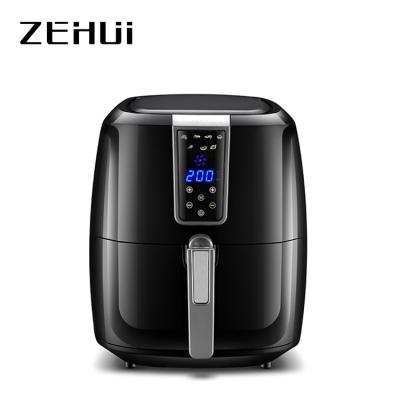 Κίνα Kitchen Electric Hot Air Circulation Deep Fryer Oil Free 5 Liter large Capacity with preset program προς πώληση