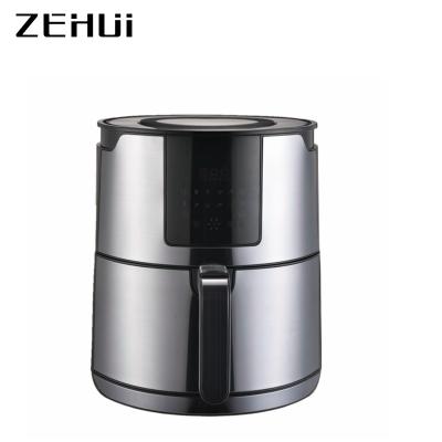 China New Hot Selling Without Oil 5L Stainless Steel Wholesale Chip Fryer oil less no oil Air Fryers for sale