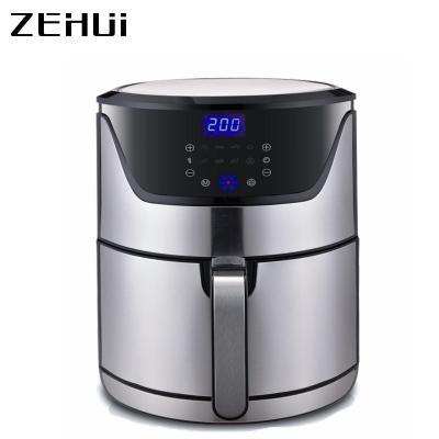 China New Hot Selling Without Oil 7L Stainless Steel Chip Fryer oil less no oil Deep Air Fryers for sale