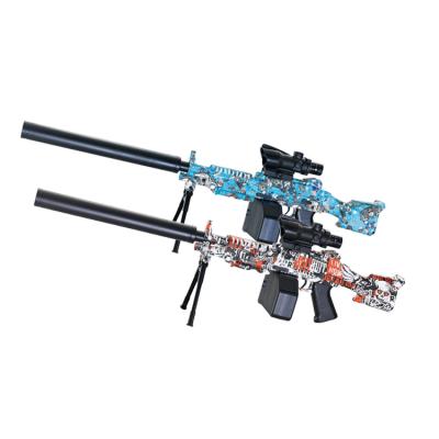 China NEW M249 Electronic Toy 2023 Plastic Toys Squirt Electric Bullet Ammo Gun Gel Blaster For Boys Children for sale