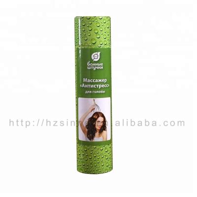 China Hair Extension Private Label Cardboard Tube Cosmetic Packaging Box Printed Box for sale