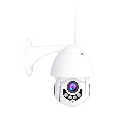 China France Popular Security CCTV Camera AHD Camera 1080p Home Background Night Vision Built-in Siren Waterproof for sale