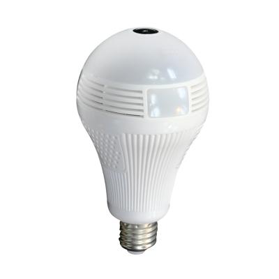 China NIGHT VISION New Arrival Panoramic WiFi IP Camera 1080p LED Bulb Lamp WiFi Bulb Camera with 2 Way Audio for sale