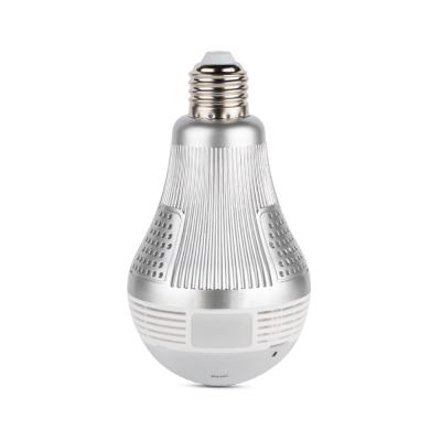 China PAN-TILT Popular Bulb Lamp WiFi Light Bulb Panoramic Camera with 2 Way Audio for sale