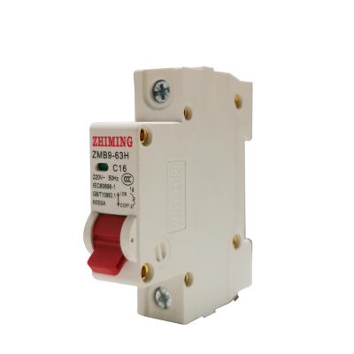 China Plastic DC Mcb Circuit Breaker Mini Circuit Breaker Mini Performance Miniature for sale