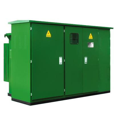 China Metal Clad Substation Koisk Bay Plastic Medium Voltage Transformer MV System 6.6KV 10KV 11KV 12KV 15KV Mobile Substation / Pack for sale