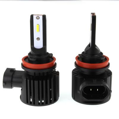 China Copper And Aluminum H7 LED Automotive Headlight Bulbs 9005 HB3 9006 HB4 9012 H10 H8 H11 H16JP Led Lamp Headlight Car Mini LED Radio Light for sale