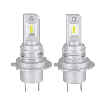 China Plug and play Auto Led Fanless Led Headlight Lamp Bulbs 6000LM 6000K 100W Canbus Erro CSP 3570 Free Super Bright Fog Lights H7 LED Fog Lights for sale