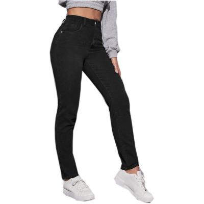 China Breathable Female Fashion Denim Pants High Quality women sexy Jeans High Waist Mom Jeans for women ladies for sale