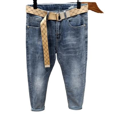 China Sustainable Manufacturers customize high quality customization Jeans Masculino washed denim jeans for man for sale