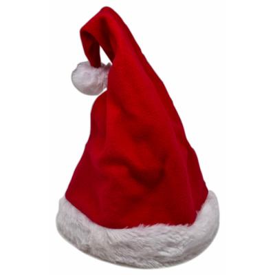 China Moving Plush Santa Hat Funny Dancing Singing Plush Fabric for sale