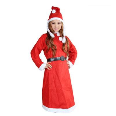 China Girls Viable Christmas Dress Up Mrs. Santa Claus Costume for Santa Running Event for sale