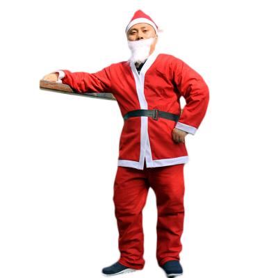 China Santa Running Events Felt Santa Team Felt Fabric for Christmas Party for sale