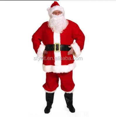 China Plush Toy Stuffed Animal Costume Adult Santa Costume for sale