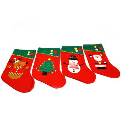 China Eco - Friendly Cheap Felt Christmas Stocking For Christmas Tree Hanging for sale