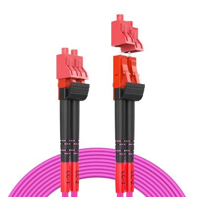 China Telecom communication om2 om3 om4 SC FC LC MPO ftth drop fiber patch cable 0.9mm 2.0mm 3.0mm with quick connector flat fibra optica patch cord for sale