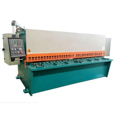 China hydraulic shearing machine with E21S NC control for metal plate steel stainless for sale