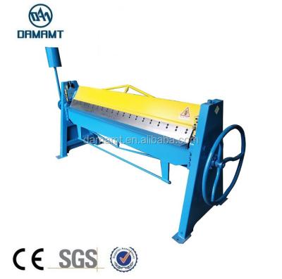 China Factory metal plate manual folding machine manual iron bender small hand type bending for sale