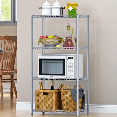 China Sustainable Sustainable Kitchen Storage Rack Shelves Wholesale Kitchen Durable Storage Racks Mesh Wire Kitchen Rack for sale