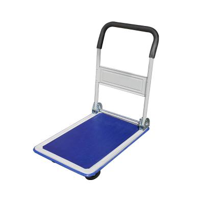 China 200KG Heavy Duty One Hand Folding Storage Tool Platform Cart Cart With Mute Wheels for sale