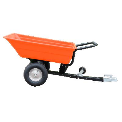 China Easy Dump Heavy Duty Cargo Transport Tipping Folding Steel Small Utility Car Trailer for sale