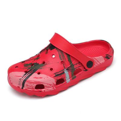 China Relaxlines High Quality Anti-Slippery Hobbles 3d Printed Outdoor Men Garden Casual Shoes Beach Slides Sandal Fishing Wading Shoes for sale