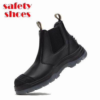 China Steel Toe Men's Protective Steel Toe Waterproof Shoes Safety Shoes Industrial Working Executive Boots For Workers for sale