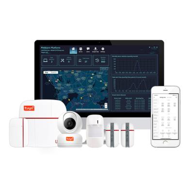 China Tuya Cloud Multi User Alarm Receiving Center Monitoring Control Platform Alarm Monitoring Software PH-BC912 for sale