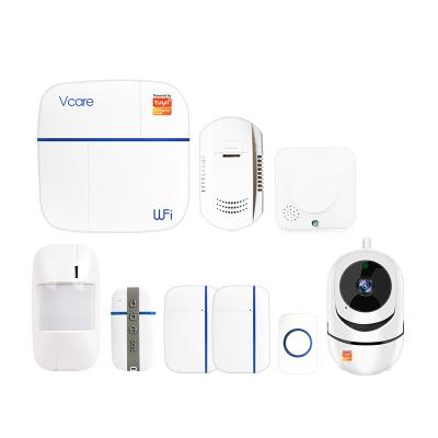 China ABS Plastic Patrol Hawk Tuya Smart Home Security Alarm Wifi 4G Home Alarm System for sale