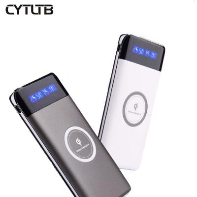 China Newest QI 3.0 OEM 12000mah ODM Wireless Charging Drinking Power Bank For Sony 10000mah Price for sale