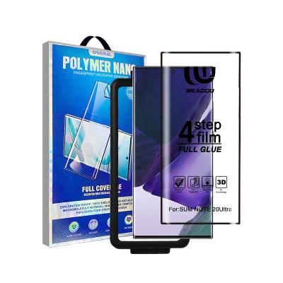 China Anti-scractch 4 Step Film Full Coverage Edge To Sharpen Screen Protector For Samsung Note20 Ultra Note20 Note10 Plus Note9 Note8 Screen Protector for sale