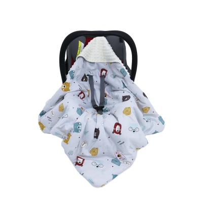 China Anti-pilling Design Cute Animal Car Seat Canopy Premium Quality for sale