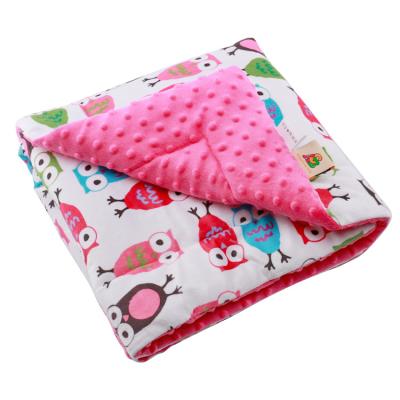 China Wholesale China Minky Material Soft Hand Feeling Baby Crib Bed Anti-pilling Comforter for sale