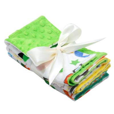 China Sustainable 50pcs Small MOQ Personalized Absorbent Baby Boy Burp Cloths for sale