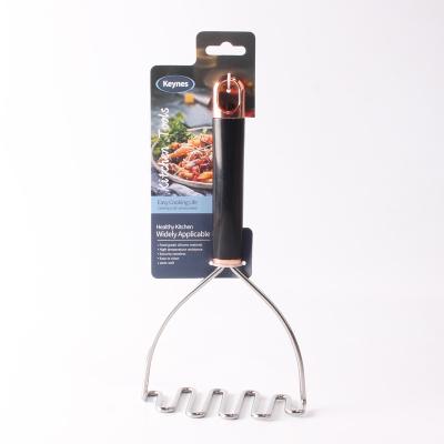 China Sustainable Stainless Steel Hand Potato Crusher Potato Masher for sale