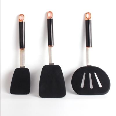 China Sustainable High Quality Cooking Tool Kit 3 Piece Silicone Cooking Utensils for sale