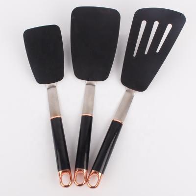 China Sustainable New Products 3pcs High Quality Nylon Kitchen Utensils Cooking Spatular Tools Set for sale