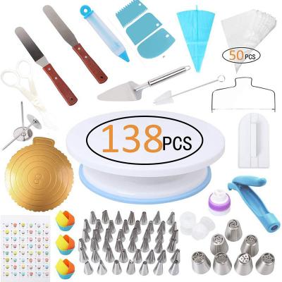 China Disposable Hot Selling 138 Pcs Fashionable Bing Rabbit Cake Scrapers Baking Accessories for sale