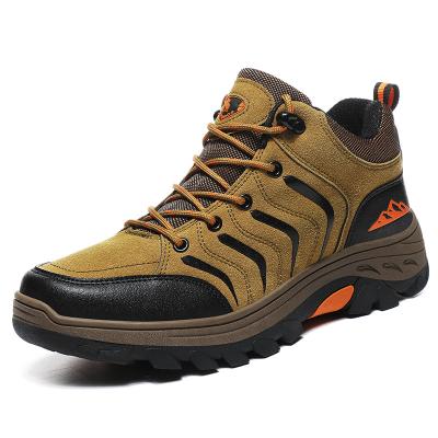 China Cushioning new discount has to texture double layer fabric enterprise durable outdoor site security tactics anti-static mountaineering shoes for sale