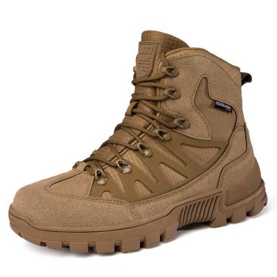 China Cushioning Tactical Shoes Stain Construction Boots New Fashion High Quality Cheap Men's Safe Outdoor Hiking Waterproof Anti-Static Worksite for sale