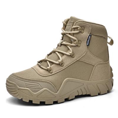 China High quality waterproof anti-static outdoor men's construction safety OEM mountaineering tactical boots damping cheap construction site for sale