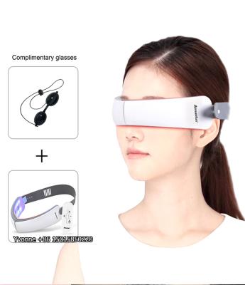 China Anti-puffiness Electric V-Face Instrument Masseter Dual Chin Masseter Ance Backhead Removal Color Light Lifting Skin Care Tightening Face Lift Belt for sale