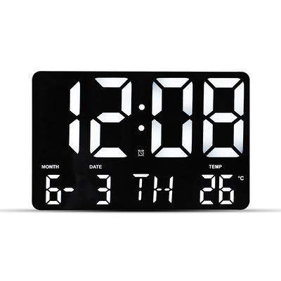 China Wanduhr multifunctional electronic clock 3365 color screen color screen style perpetual calendar rf alarm clock antique radio wave matrix for sale